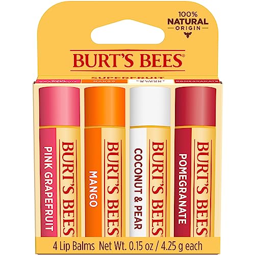 Burt's Bees 100% Natural Moisturizing Lip Balm (Superfruit) Burt's Bees buy supplements canada