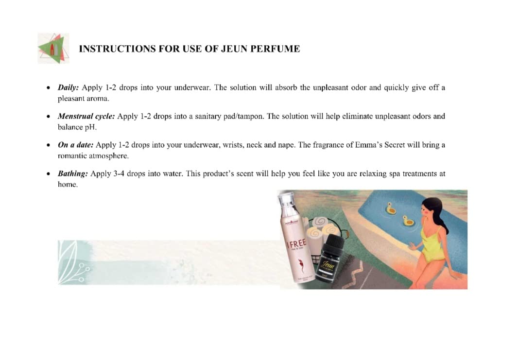 MATXI S.G Combo IFree -Daily Intimate Wash- Feminine Care Wash 120ml & Inner Perfume Jeun 5ml MATXI S.G buy supplements canada