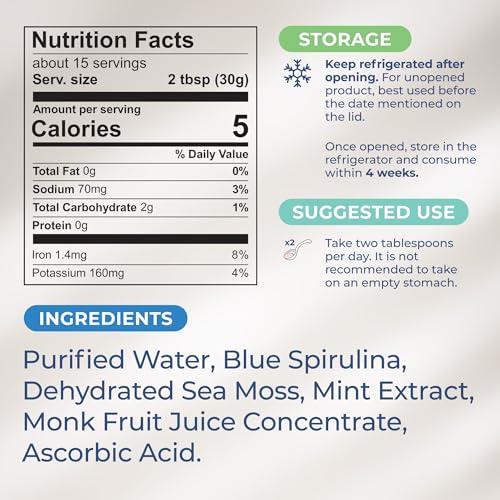 TrueSeaMoss Wildcrafted Irish Sea Moss Gel – Nutritious Raw Seamoss Rich in Minerals TrueSeaMoss buy supplements canada