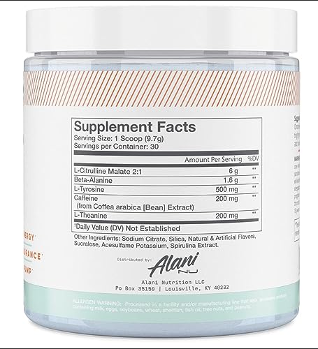 Alani Nu Breezeberry Pre Workout and BCAA Hawaiian Shaved Ice Post Workout Powder Alani Nu buy supplements canada