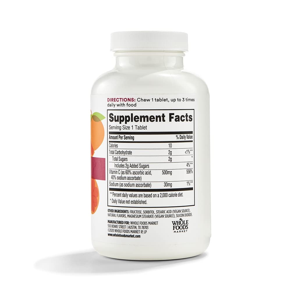 365 by Whole Foods Market, Vitamin C Chewable 500Mg, 100 Tablets 365 by Whole Foods Market buy supplements canada