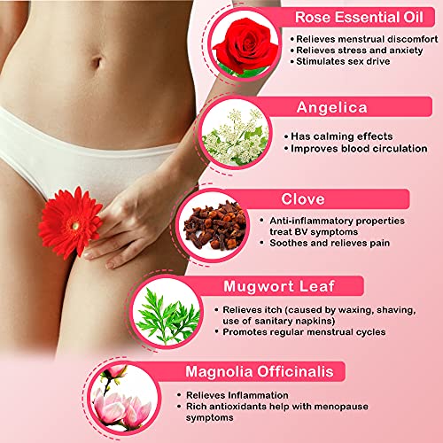 SASÁNA All Natural Feminine Spray - Effective Relief from Dryness, BV, Itch - 100% Organic Yoni Oil SASÁNA buy supplements canada