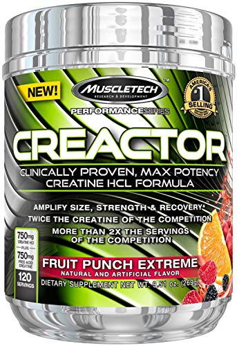 MuscleTech Cell-Tech Creactor - Creatine HCl Formula - Muscle Builder for Men & Women MuscleTech buy supplements canada
