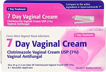 Taro Clotrimazole 7 Vaginal Cream 45 g (Pack of 4) TARO buy supplements canada