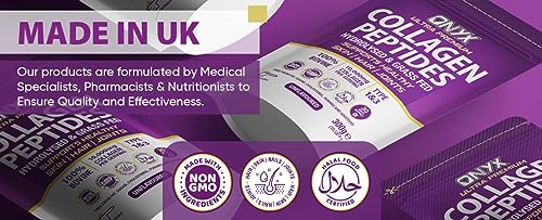 Premium Collagen Powder (Type I, III) Hydrolysed Bovine Collagen Peptides Powder - Halal Certified ONYX INGREDIENTS 101 buy supplements canada