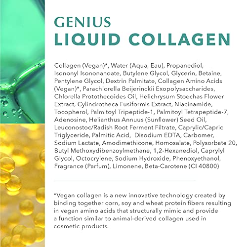 Algenist GENIUS Liquid Collagen - Vegan, Plant-Based Collagen Dropper with Vitamin E & Omega 3 ALGENIST buy supplements canada