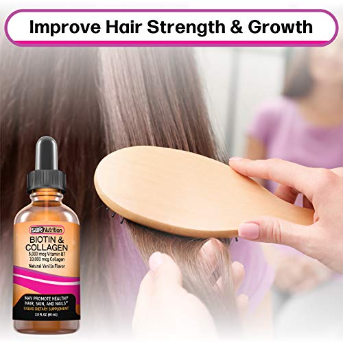 SBR Nutrition Biotin and Collagen Liquid Drops Daily Food Supplement, Vitamins SBR Nutrition buy supplements canada