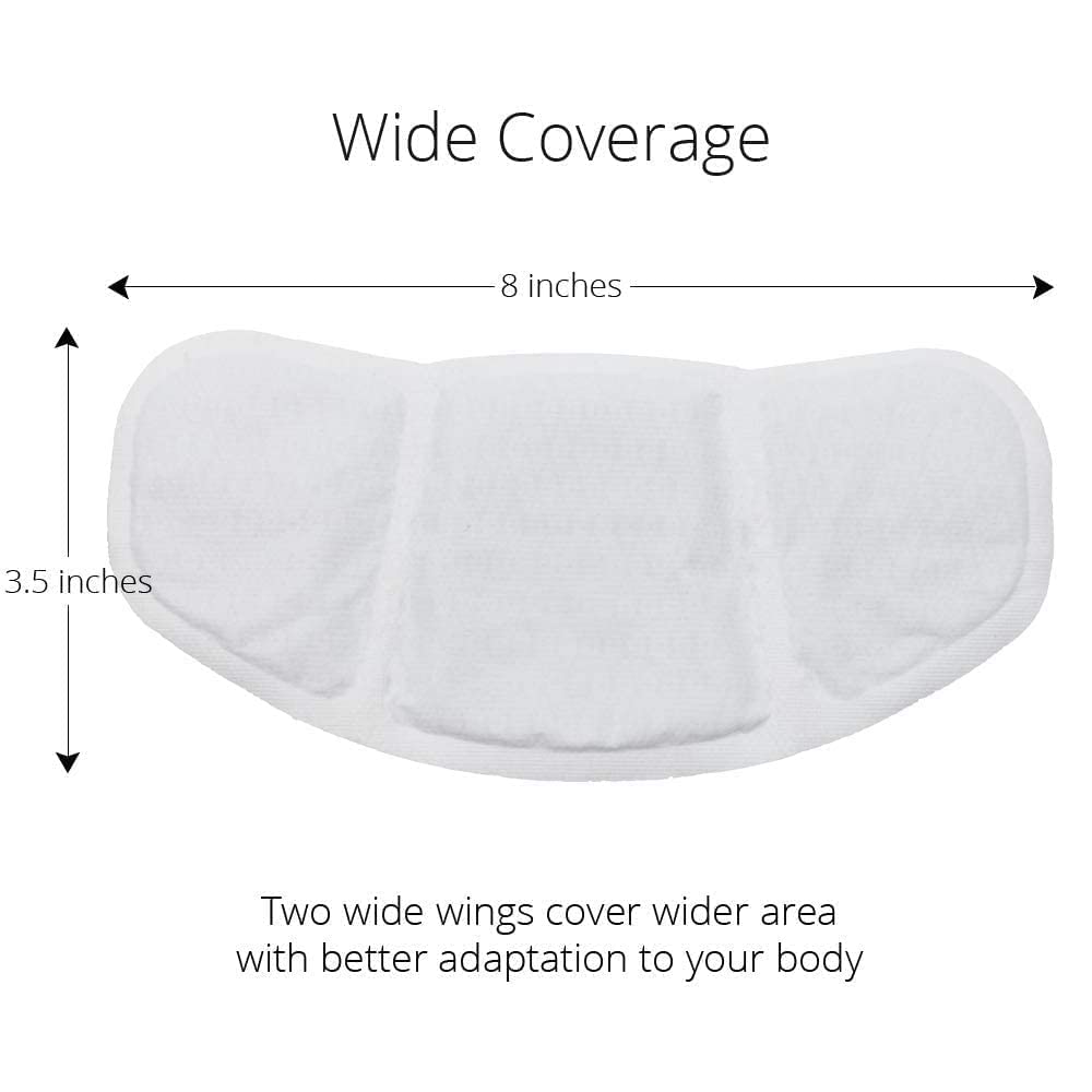 (5 Patches) CrampCareH PMS/Menstrual Cramps Relief Heat Patch with Wide Wings, FDA Registered CrampCareH buy supplements canada