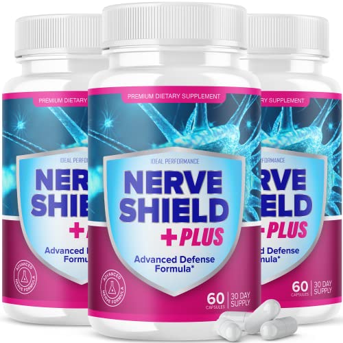 (3 Pack) Nerve Shield Plus Pills Original Supplement Advanced Nerve Formula IDEAL PERFORMANCE buy supplements canada