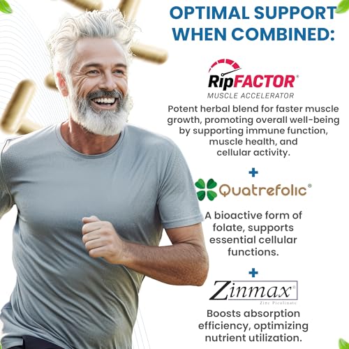 Advanced Muscle Building Supplement for Men with RipFactor, Zinc Picolinate, Vitamin D3 Revival Point buy supplements canada