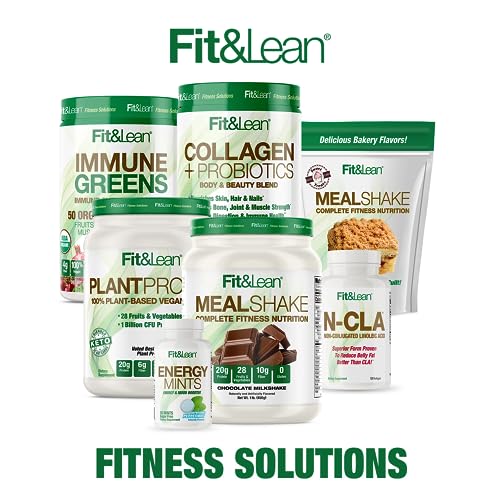 Fit & Lean Meal Shake, Fat Burning Meal Replacement, Protein, Fiber, Probiotics, Vanilla Fit & Lean buy supplements canada