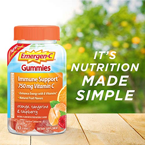 Emergen-C 750mg Vitamin C Gummies for Adults, Immune Support Gummies Emergen-C buy supplements canada