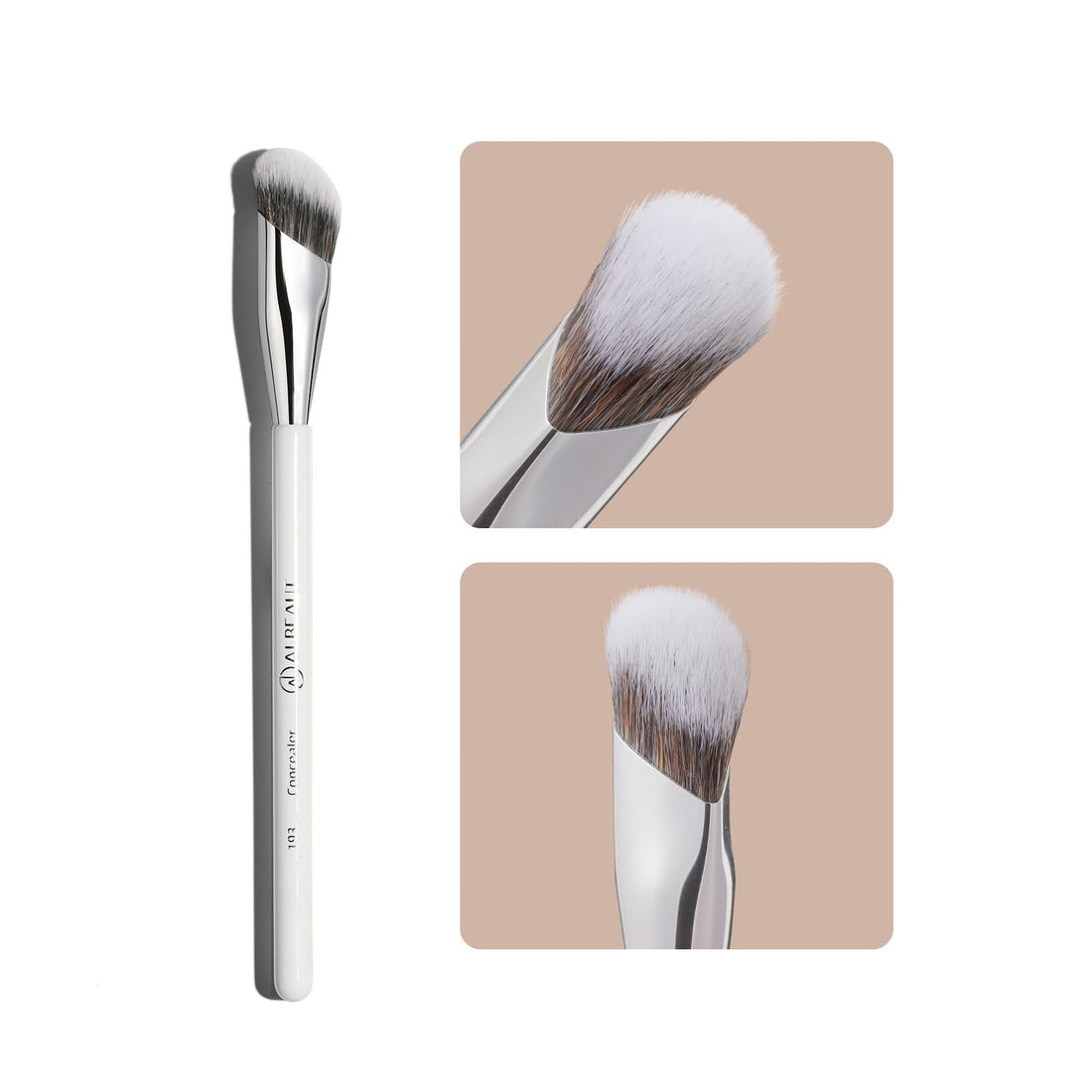 Albeaut Concealer Brush, Angled Under Eye Makeup Small Foundation Precision Face Blending Brush (193 concealer brush) ALBEAUT buy supplements canada