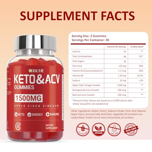 DDUYIE Keto ACV Gummies Advanced Weight Loss - 1500mg Keto ACV Gummies DDUYIE buy supplements canada