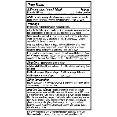 HealthA2Z Laxative Bisacodyl 5mg | 250 Counts | Gentle and Fast Overnight Relief HealthA2Z buy supplements canada