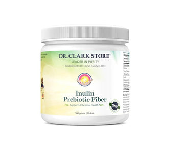Dr. Clark Inulin Powder (FOS) – Prebiotic Soluble Fiber for Gut Health, 300g – Supports Digestive Health & Regularity Dr Clark Store buy supplements canada