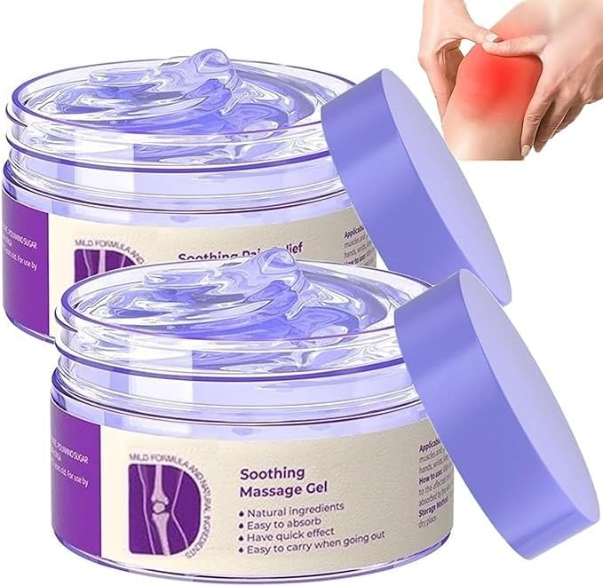 2PCS Joint Purple Gel, Purple Relief Soothing Massage Cream,Joint Activities Throughout The Body, Soothes Knees, Lumbar, Neck, Hands, and Feet Aoamsfu buy supplements canada