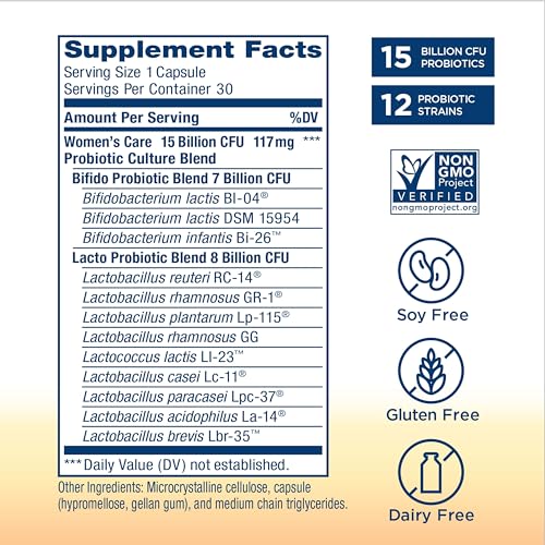 Renew Life Women's Probiotic Capsules, Supports pH Balance for Women, Vaginal, Urinary Renew Life buy supplements canada