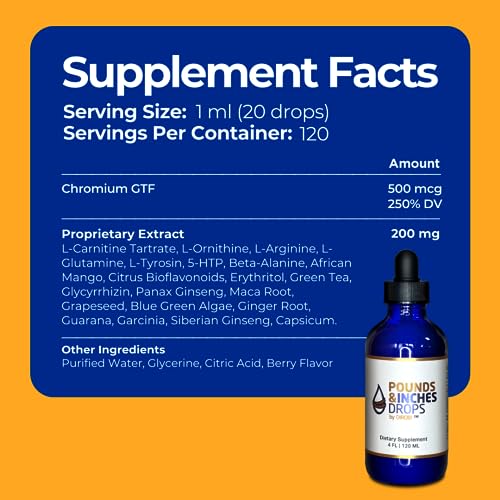 Dirobi Pounds and Inches Weight Management Drops, Liquid Supplement Pounds and Inches Drops buy supplements canada