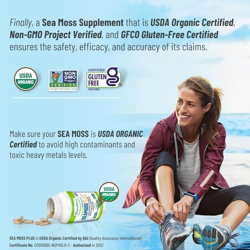Power By Naturals Sea Moss Plus - USDA Certified Organic Wildcrafted Irish Power By Naturals buy supplements canada
