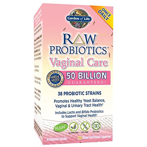 RAW Probiotics Vaginal Care-50 Billion Garden of Life 30 VCaps Garden of Life buy supplements canada