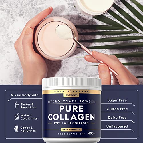 Collagen Powder | Gold Standard Bovine Collagen Peptides | Hydrolyzed Collagen Horbäach buy supplements canada