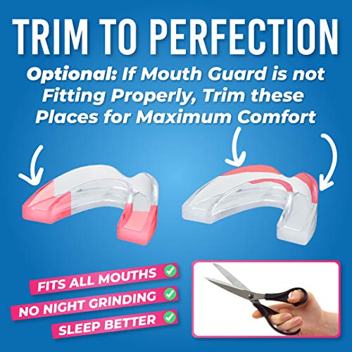 HONEYBULL Mouth Guard for Grinding Teeth [6 Pack] 1 Size for Heavy Grinding | Comfortable HoneyBull buy supplements canada