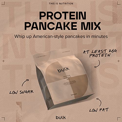 Bulk High Protein Pancake Mix, Butterscotch, 500 g Bulk buy supplements canada