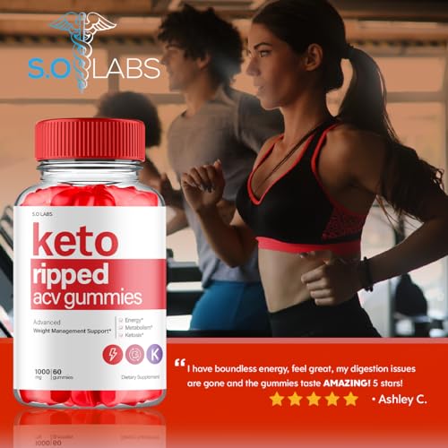 (5 Pack) Keto Ripped ACV Gummies, Keto Ripped ACV Gummies Advanced Weight Loss S.O Labs buy supplements canada