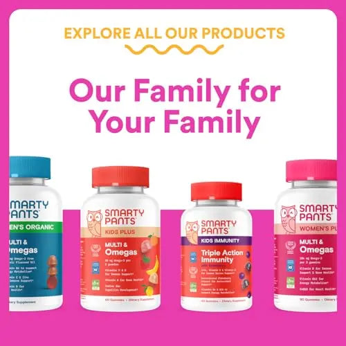 SmartyPants Teen Girl Multivitamin Gummies - Improved Formula: Omega 3 (DHA/EPA), Vitamin C, D3, B12, Vitamin A, K & Zinc SmartyPants buy supplements canada