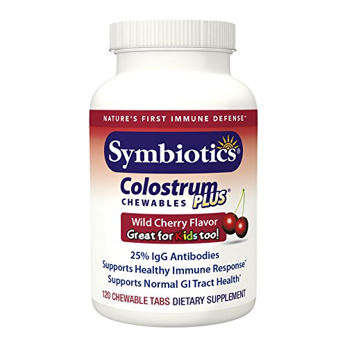Symbiotics Colostrum 120ct Chewables Plus - Immunity Support for Adult & Kids Symbiotics buy supplements canada