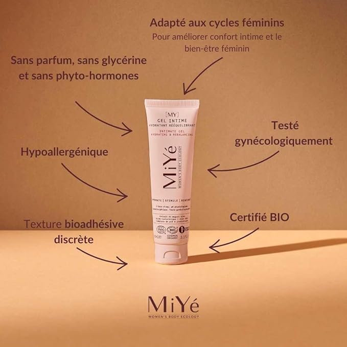 MiYé [MY] Moisturizing and rebalancing intimate gel certified organic | Blue lily of the valley MiYé buy supplements canada