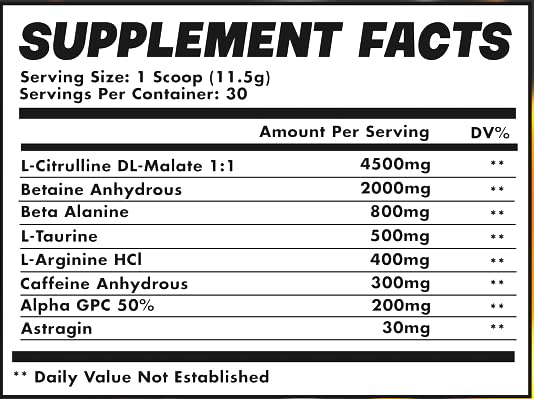 Orange Dreamsicle Pre Workout | The Best Tasting Pre Workout | Intense Increased Endurance Beta Bears buy supplements canada