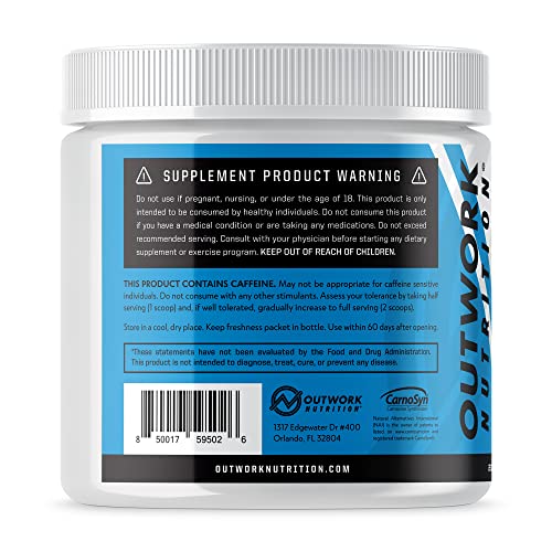 Outwork Nutrition Pre-Workout Supplement with Nootropics - Energy & Mental Focus Outwork Nutrition buy supplements canada