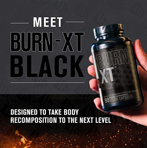 Burn XT Black Thermogenic Fat Burner - Weight Loss Supplement, Appetite Suppressant Jacked Factory buy supplements canada