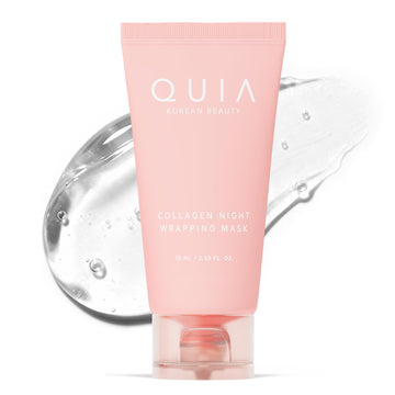 QUIA Collagen Wrapping Mask 75ml - Clinical +92% Firmer Appearance - Overnight Glass Skin Peel Off - Korean Skincare QUIA Beauty buy supplements canada
