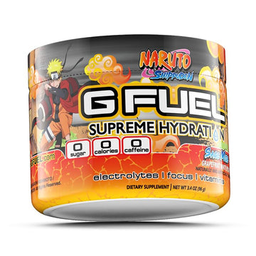 G Fuel Naruto Sage Mode Electrolytes Powder, Water Mix for Hydration, Energy and Focus G fuel buy supplements canada