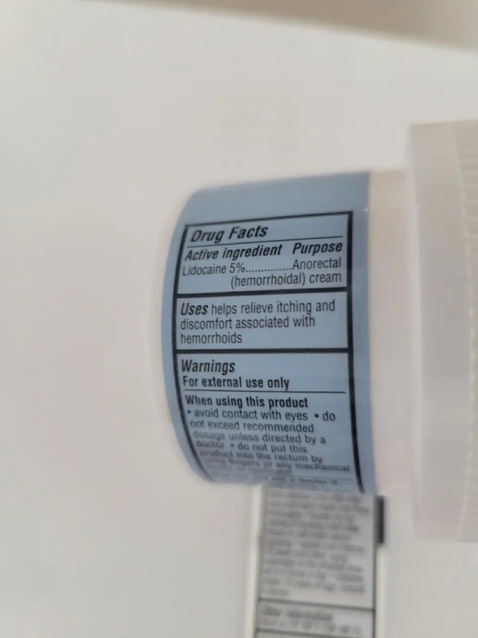 Curist 5% Lidocaine Cream Pain Relief - Numb Quickly & Effectively with 5% Lidocaine Numbing Cream for Anorectal Use - (1 Pack - 2 oz Jar) Curist buy supplements canada