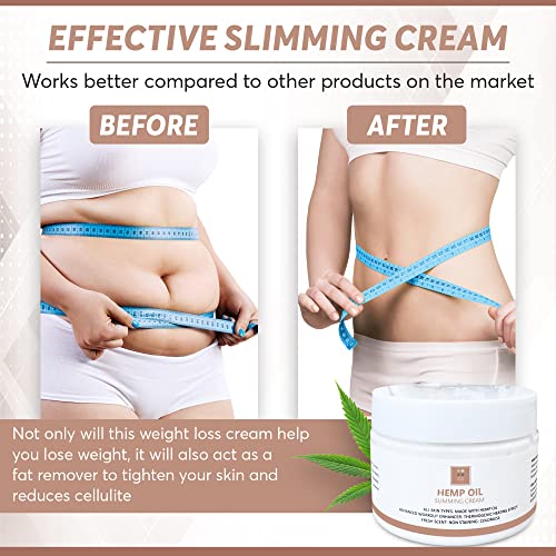 Full Body Hemp oil Slimming Hot Cream - Weight Loss Fat Burning Inch Reducing Heath Secret buy supplements canada