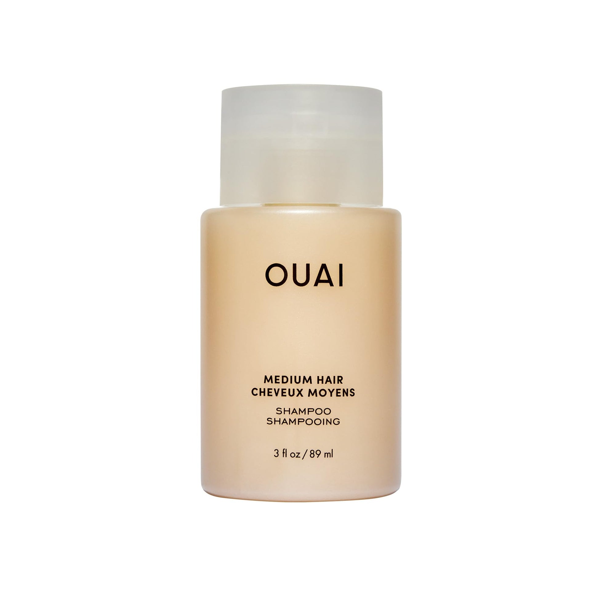 OUAI Medium Shampoo Travel Size - Hydrating Shampoo with Coconut Oil, Babassu, Kumquat Extract & Keratin - Strengthens, Nourishes & Adds Shine - Paraben & Sulfate Free Hair Care Products (3 Oz) OUAI buy supplements canada