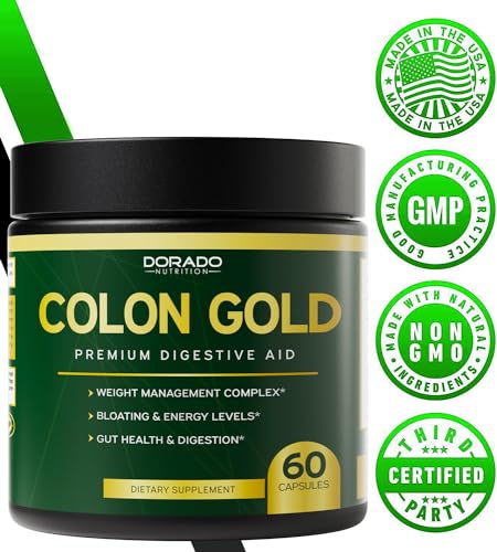 Colon Cleanse and Gut Detox for Weight Management & Digestive Support - Cascara Sagraoda DORADO NUTRITION buy supplements canada