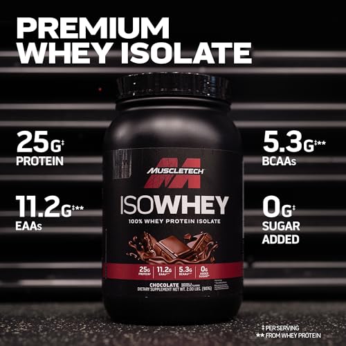 MuscleTech | IsoWhey | Whey Protein Isolate Powder| Muscle Builder for Men & Women MuscleTech buy supplements canada