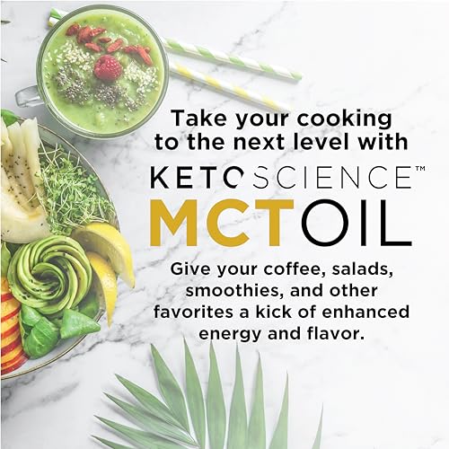 Keto Science Ketogenic MCT Oil Dietary Supplement, Made from 100% Coconuts, Sustained Keto Science buy supplements canada