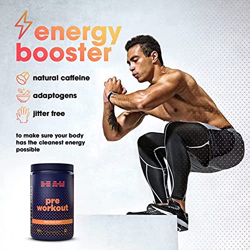 BEAM Pre-Workout Powder | Vegan Energy Booster Powdered Drink with All-Natural BEAM buy supplements canada