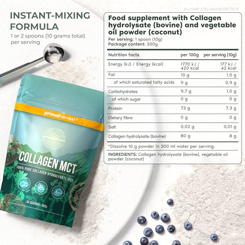Collagen MCT by Primal Harvest - Powder Supplement with Type I and III Primal Harvest buy supplements canada