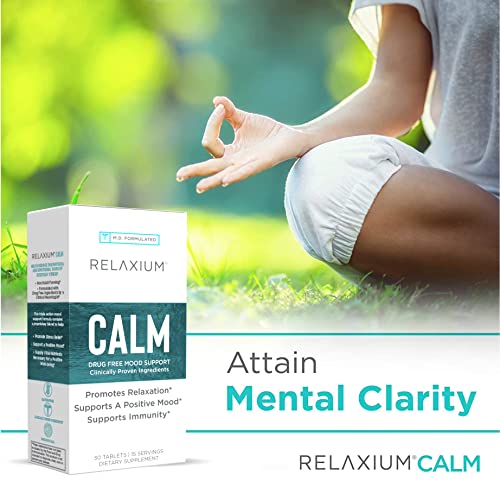 Relaxium Calm, Non-Habit Forming, Stress and Mood Support Supplement Relaxium buy supplements canada