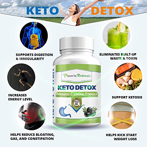 Power By Naturals Keto Colon Cleanser & Detox - Rapid Weight Loss Pills, Gut Health Power By Naturals buy supplements canada