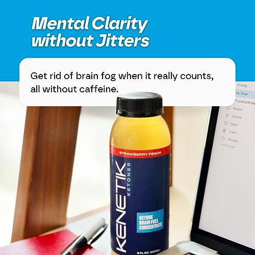 KENETIK Clean Energy Drink Mix, Sugar Free & Caffeine Free Drinkable Ketones For Energy Kenetik buy supplements canada