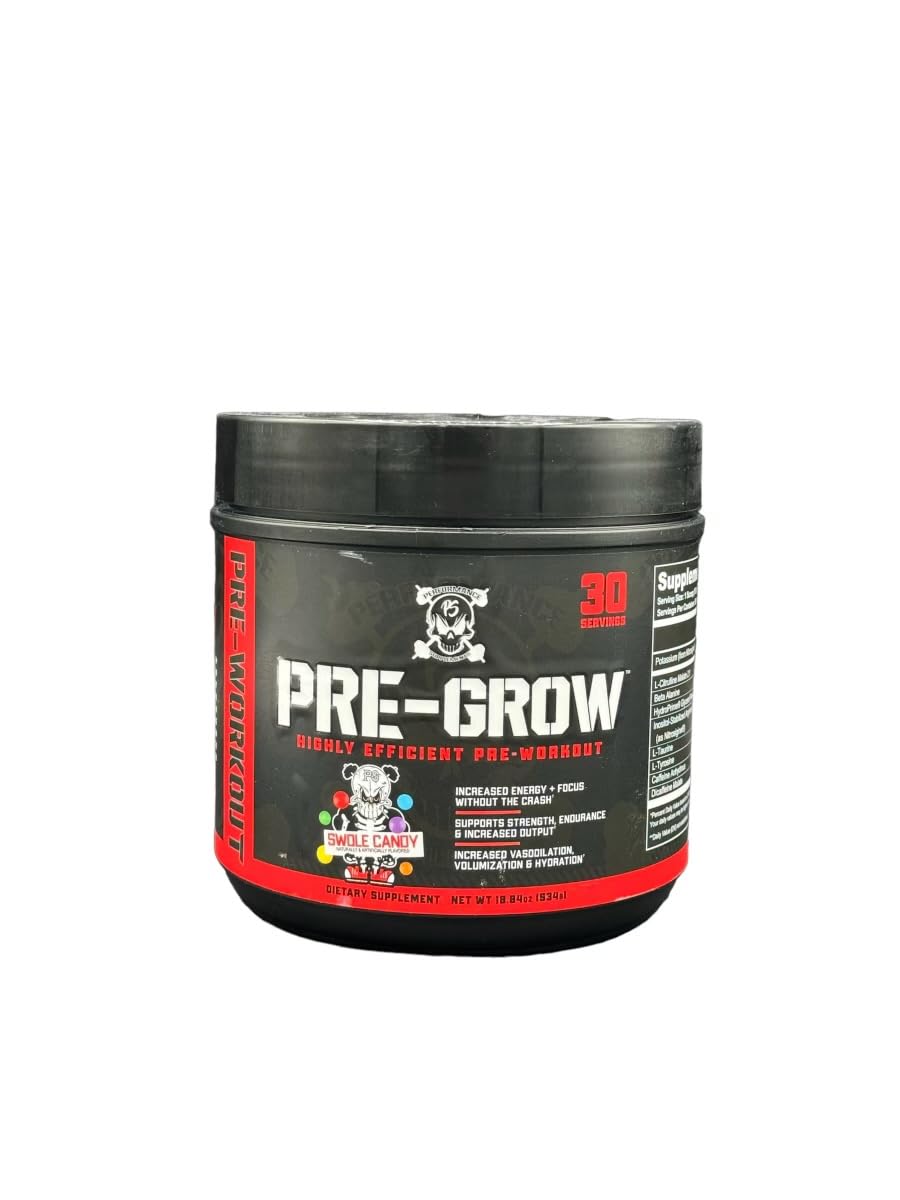 Performance Supplements Pre-Grow Highly Efficient Pre Workout 30 Servings 18.84 OZ Performance Supplements buy supplements canada