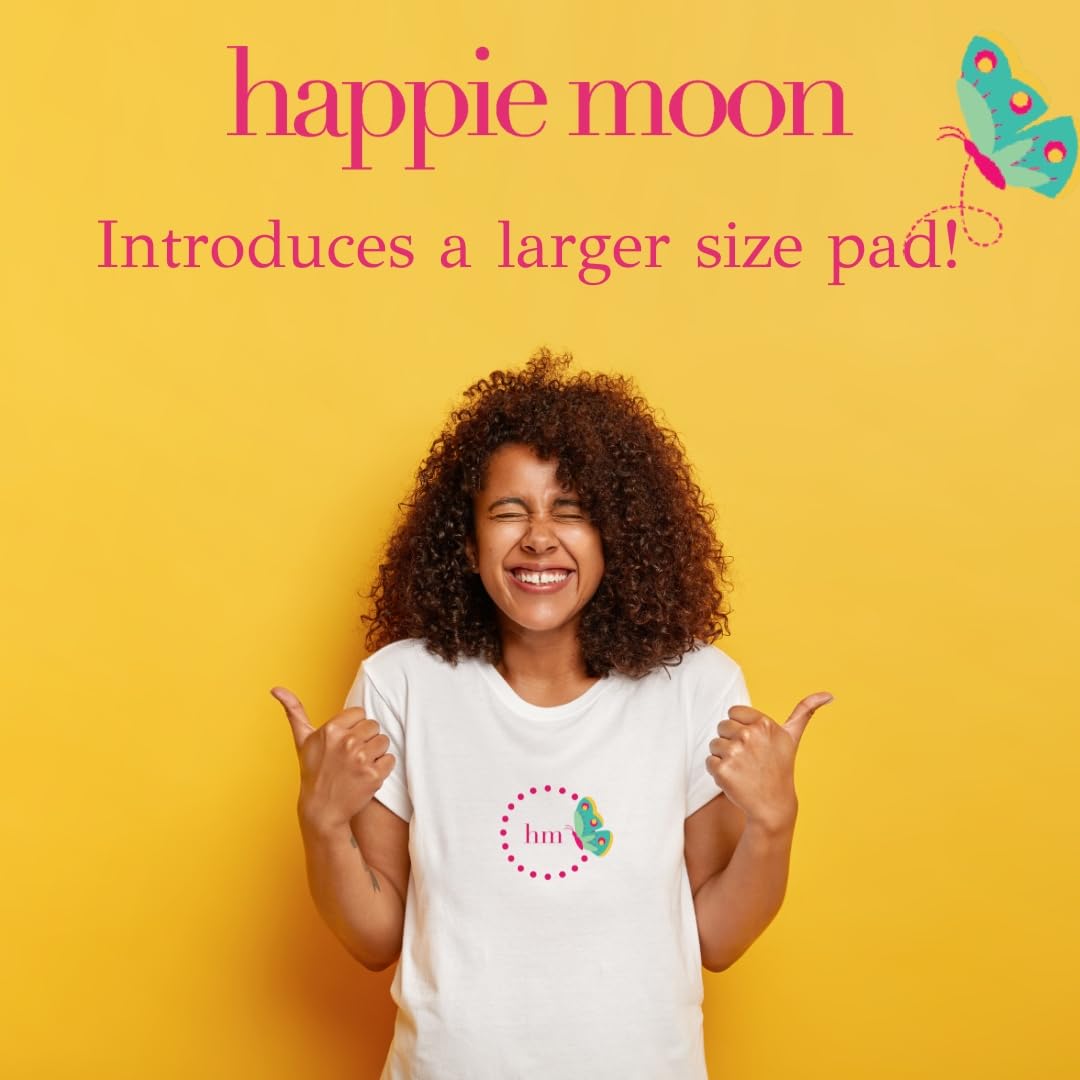 happie moon Tween and Teen Pads | Small Organic Cotton Cover Period Pads | Ultra Thin Cotton Pads Happie Moon buy supplements canada